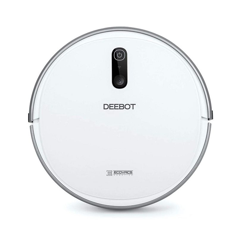 Ecovacs D710 Deebot 710 Remote Control Robot Vacuum Cleaner Floor Sweeper for Cleaning Dirt, Debris, Pet Hair, and Dust on Hardwood and Carpet Floors