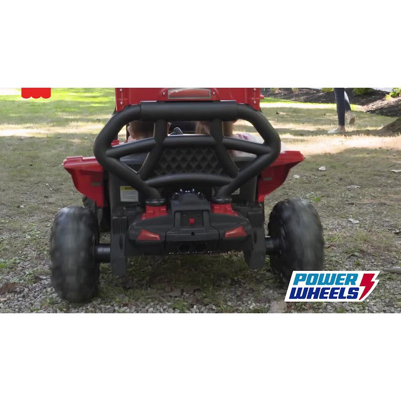 Power Wheels 12V Baja Trailster Powered Ride-On – Red/Black