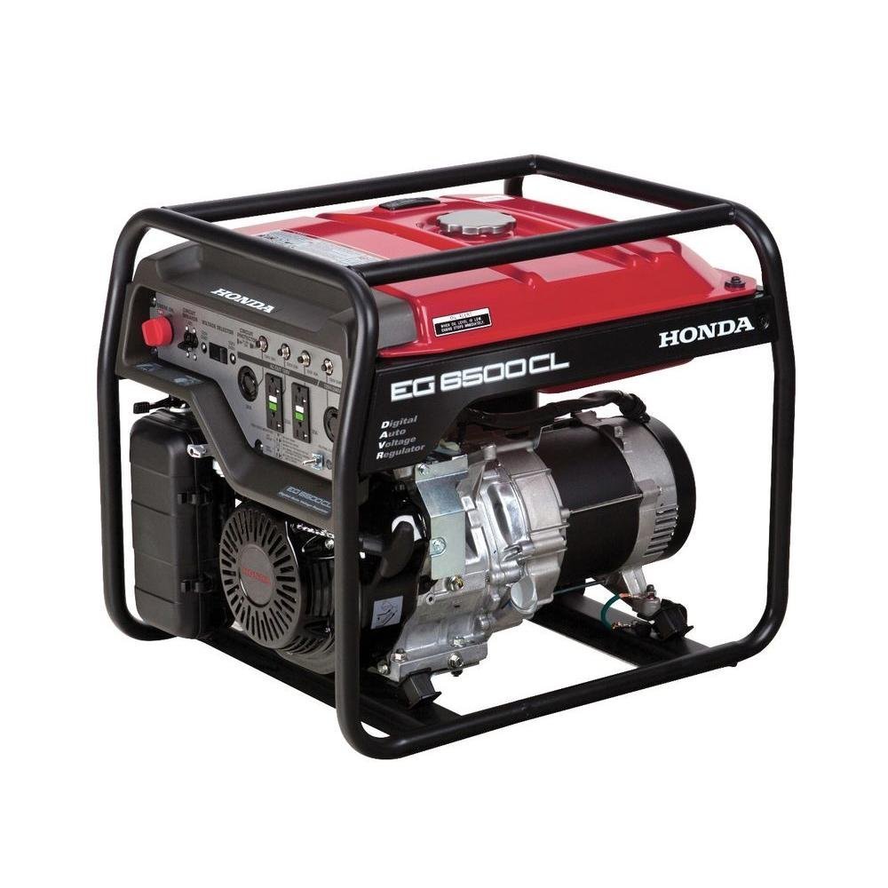 Honda 6500-Watt Gasoline Powered Portable Generator