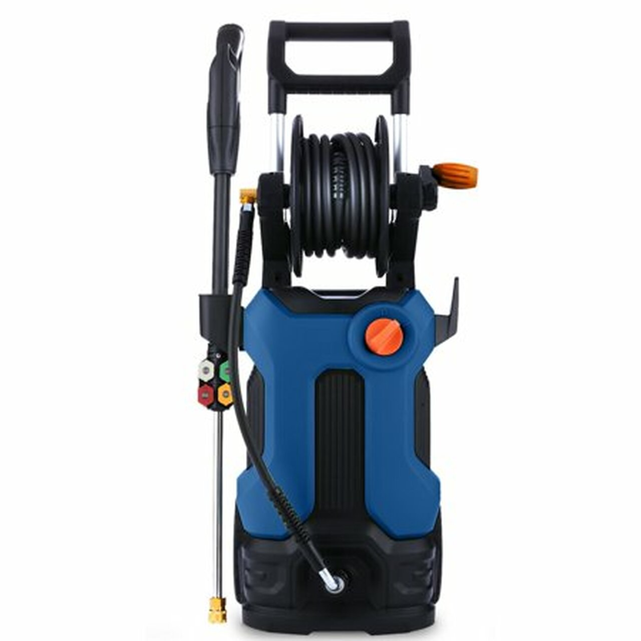 3800PSI Pressure Washer 3.0GPM 2000W High Electric Power Washer Cleaner Machine with 4 Nozzles Foam Cannon Blue