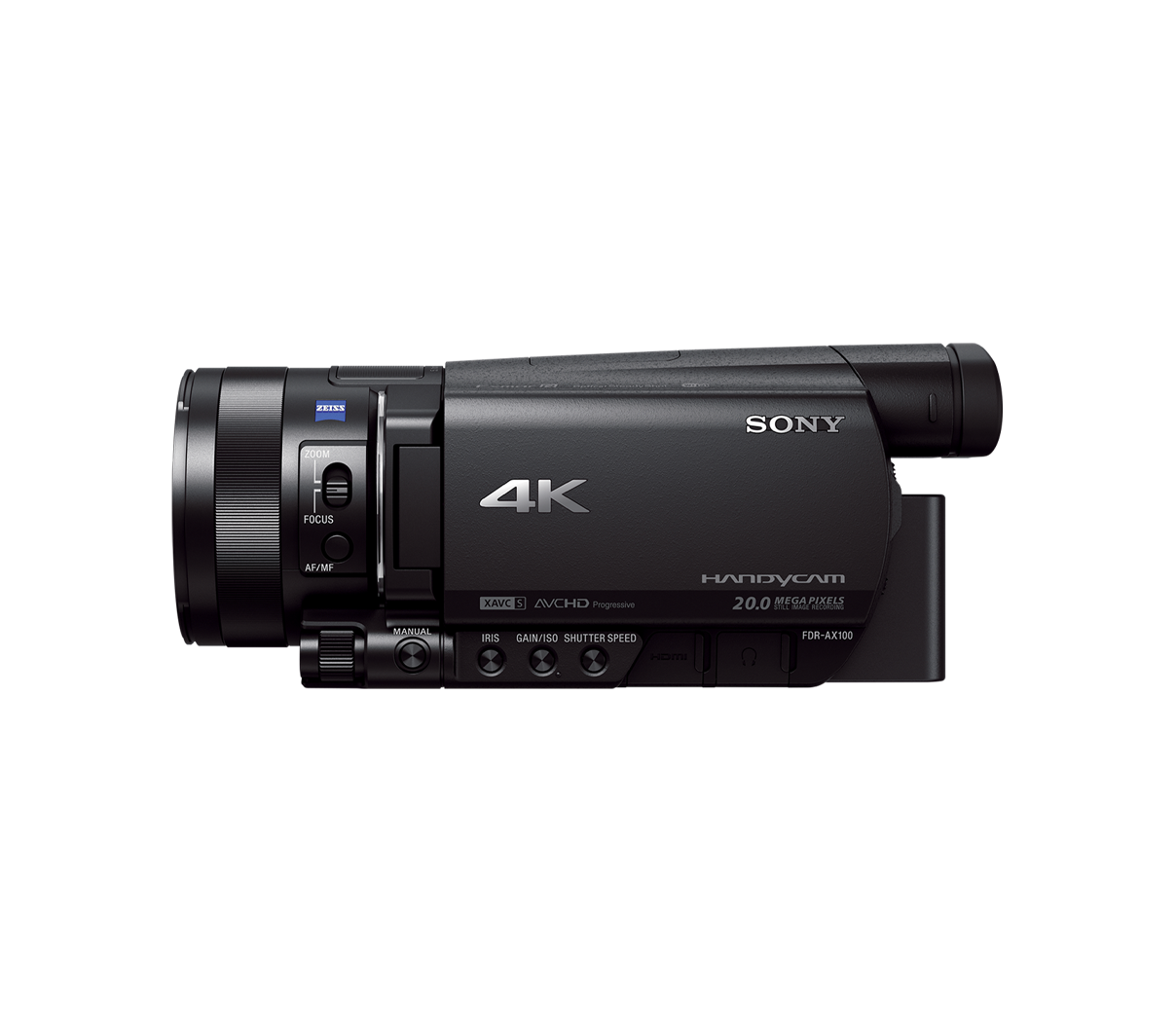 FDR-AX100 AX100 4K Expert Handycam®