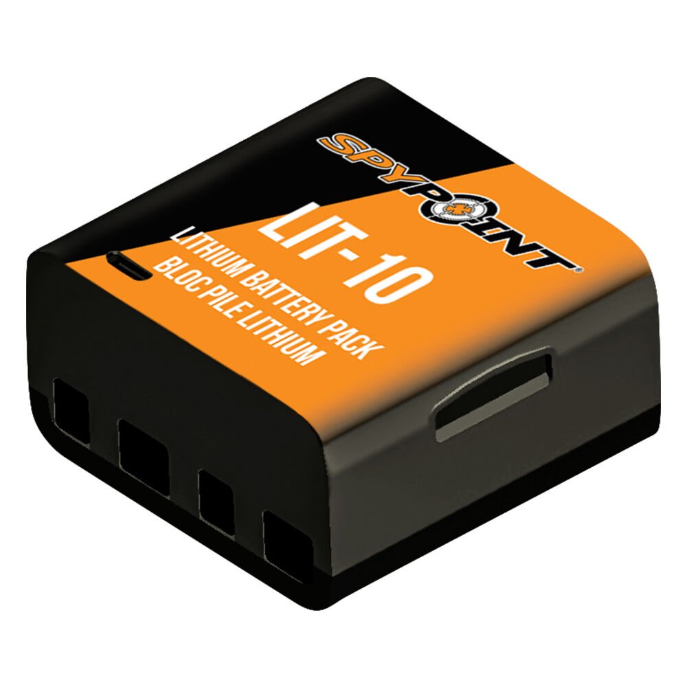 Spypoint LIT-10 Rechargeable Lithium Battery Pack for Link-Micro-S-LTE Cellular Trail Cameras
