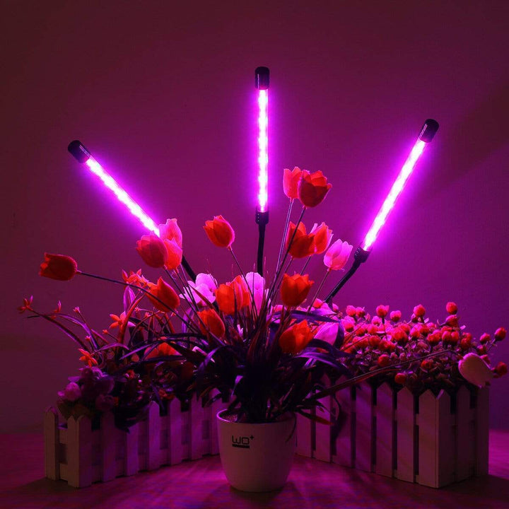 1/2/3 Head Dimmable Clip LED Bonsai Plants Grow Lamp