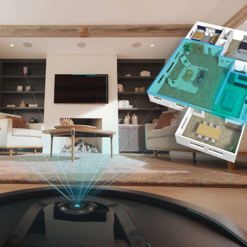 Shark IQ Wi-Fi Connected Robot Vacuum with XL Self-Empty Base – RV1001AE