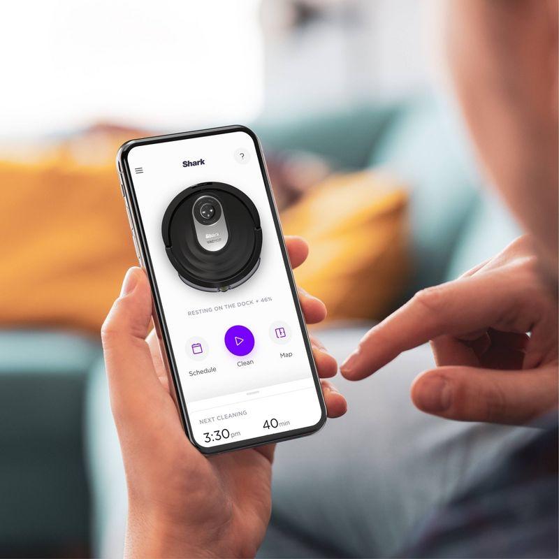 Shark AI VACMOP Wi-Fi Connected Robot Vacuum and Mop with LIDAR Navigation – RV2001WD