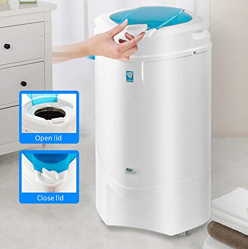 The Laundry Alternative - Ninja Portable Mini 3200 RPM Centrifugal Spin Clothes Dryer with High-Tech Suspension System - 22 Pounds Capacity