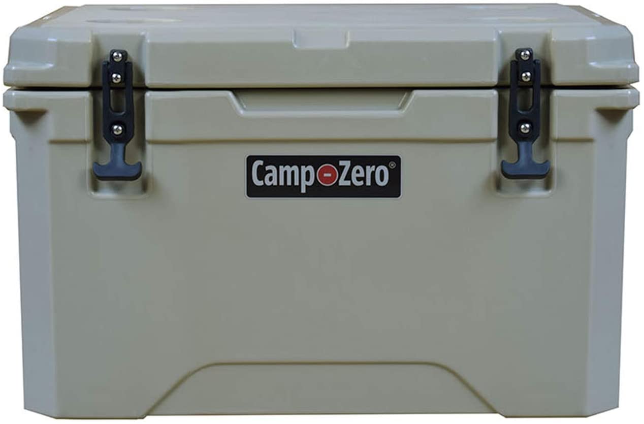 CAMP-ZERO 40 | 42.26 Quart Premium Cooler with 4 Molded-in Cup Holders