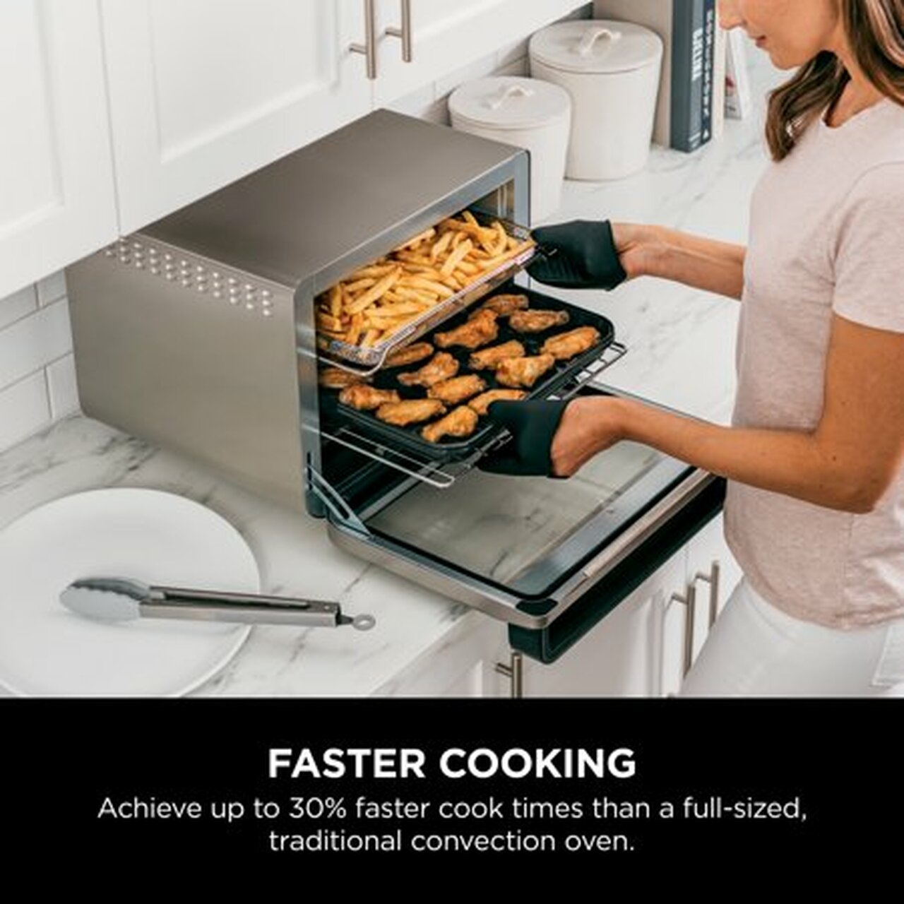 Ninja® DT200 Foodi™ 8-in-1 XL Pro Air Fry Oven, Large Countertop Convection Oven