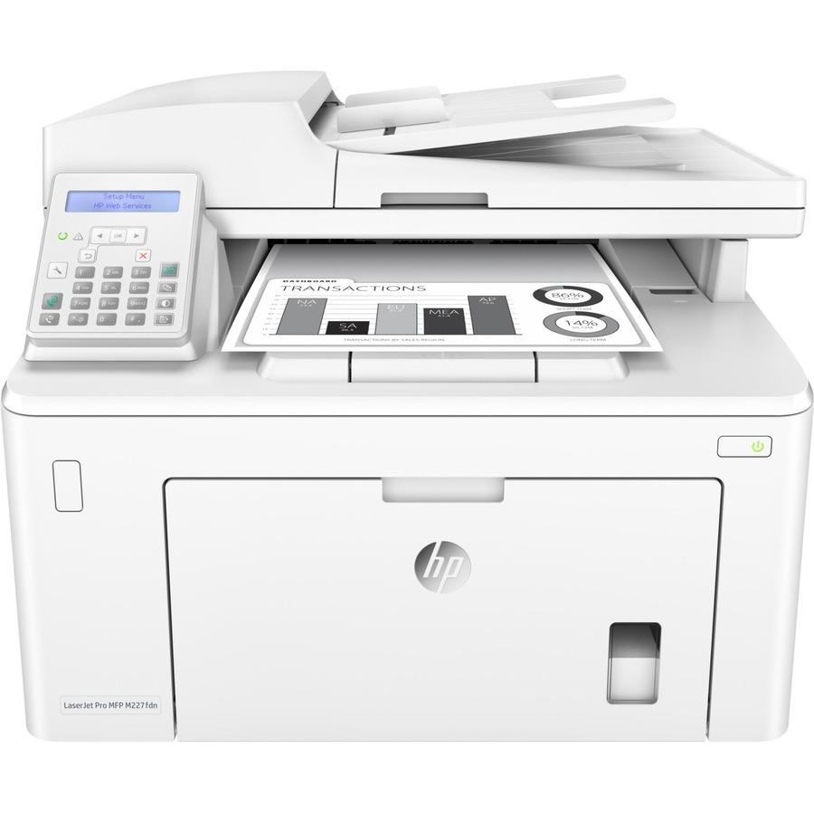 G3Q79A#BGJ HP LaserJet Pro M227 M227fdn Laser Multifunction Printer – Monochrome