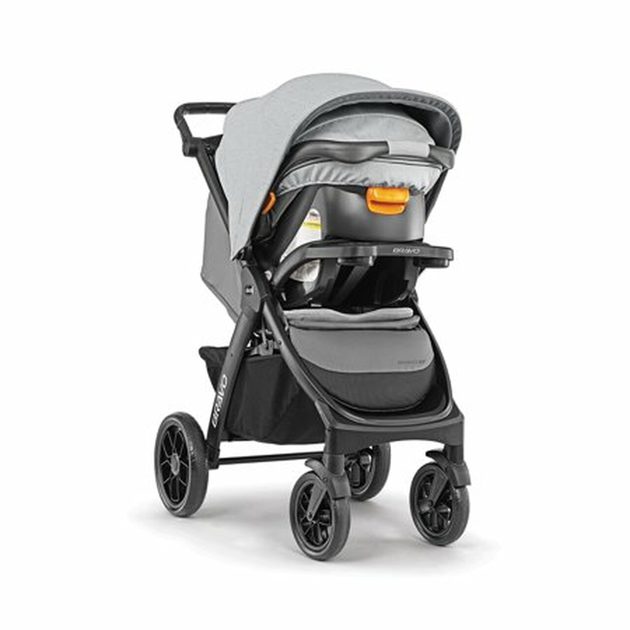 Chicco Bravo LE Trio Travel System, Driftwood