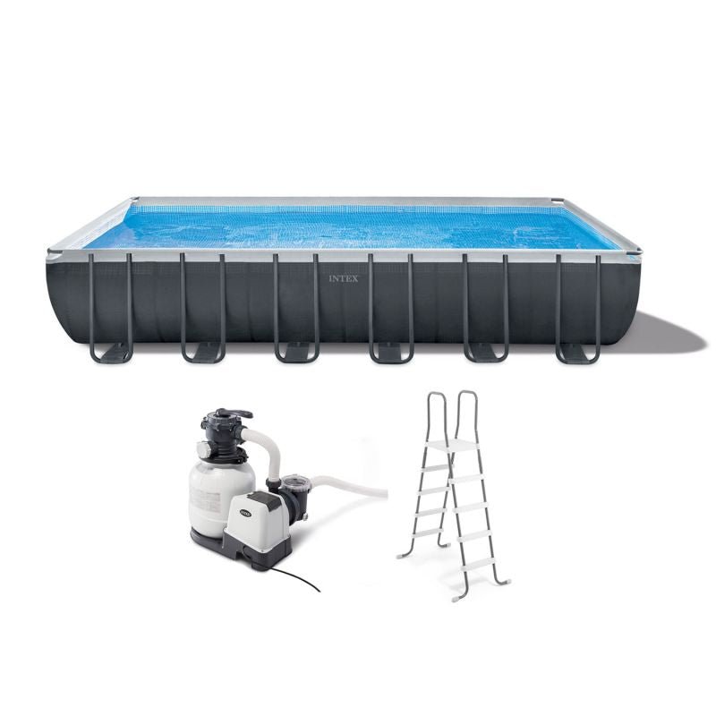 pool Intex-26367EH 24' x 12' x 52″ Rectangular Ultra XTR Frame Swimming Pool w/ Pump