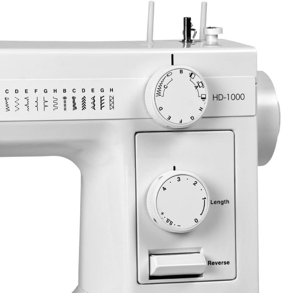 Janome HD1000 Heavy-Duty Sewing Machine with 14 Built-In Stitches