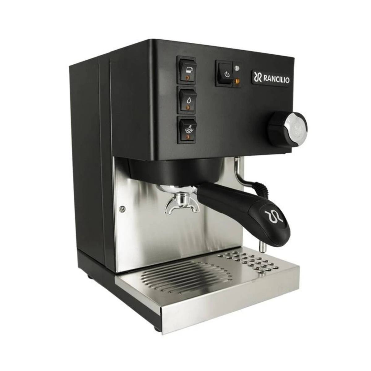Rancilio Silvia M V6 Espresso Machine (Limited Edition Black and Stainless Steel)