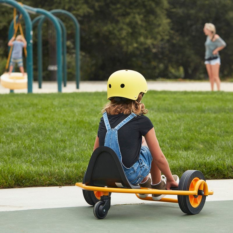 RABO powered by ECR4Kids My First Hand Cart, Industrial Grade Kids Bike – Yellow/Black