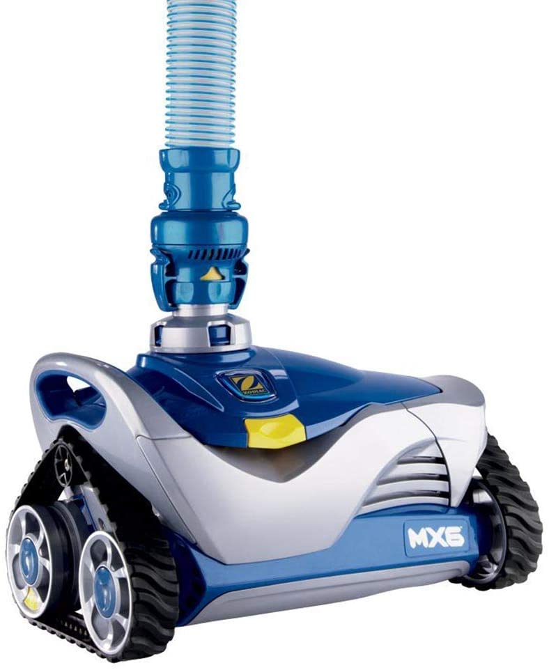 Mx6 Automatic Suction Side Pool Cleaner Vacuum with Zodiac Cyclonic Leaf Canister