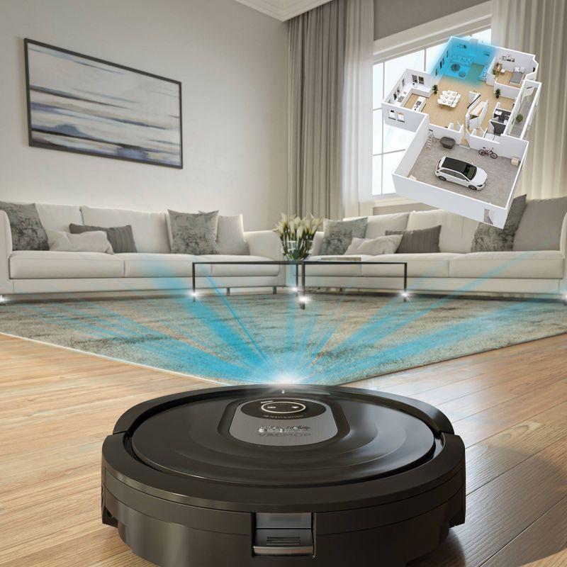 Shark AI VACMOP Wi-Fi Connected Robot Vacuum and Mop with LIDAR Navigation – RV2001WD