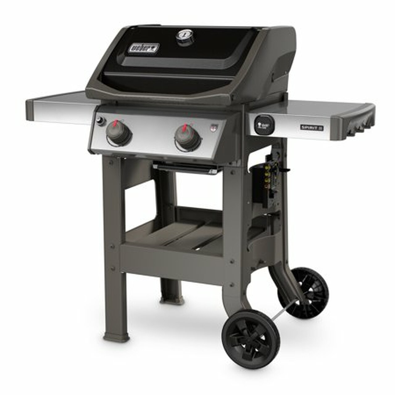Weber Spirit II E-210 Propane Gas Grill, Black
