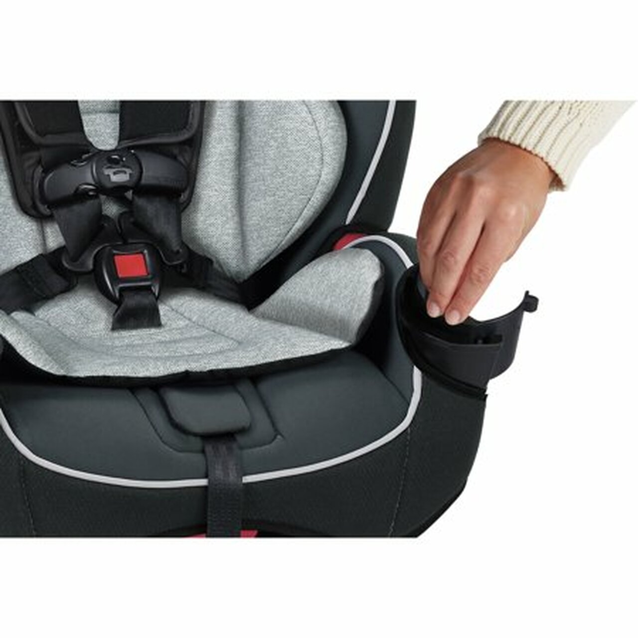 Graco SlimFit 3-in-1 Convertible Car Seat, Saves Space in Your Back Seat, Darcie