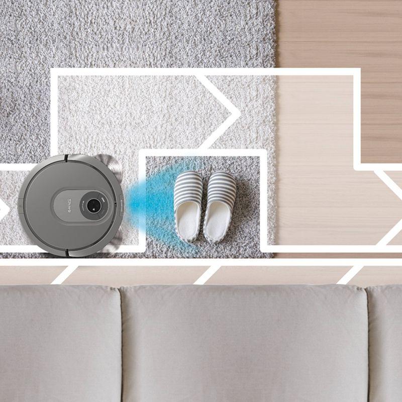 Shark AI Wi-Fi Connected Robot Vacuum with LIDAR Navigation -RV2011
