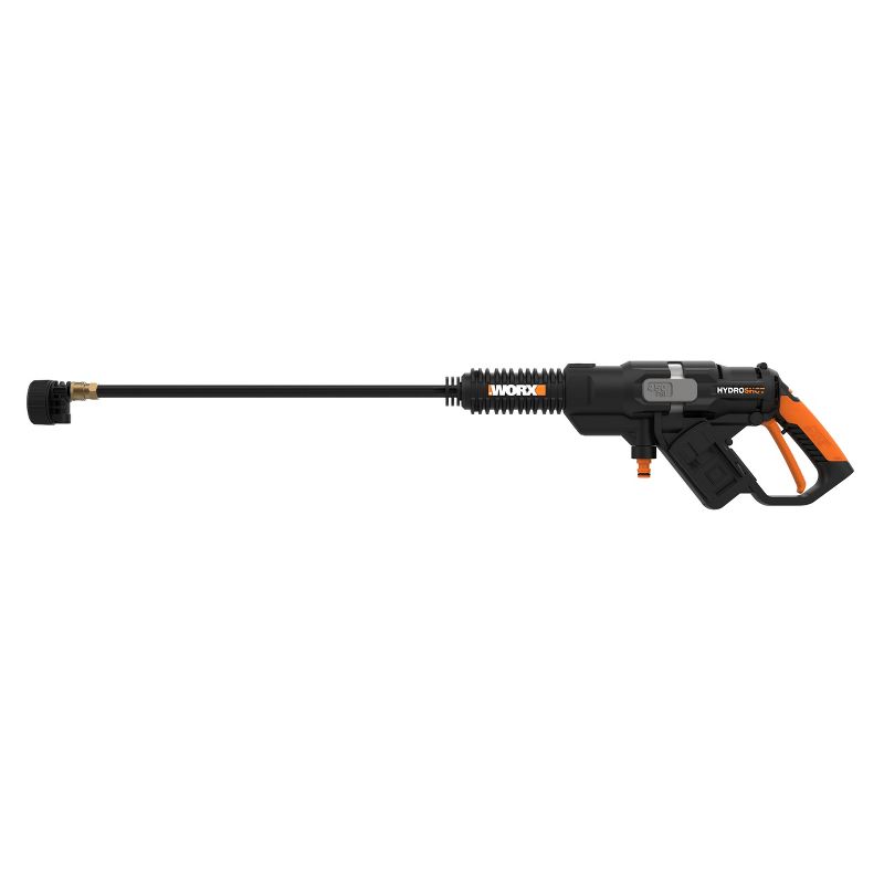 Worx WG644 Cordless HydroShot Portable Power Cleaner Kit, 2x20V Li-ion (2.0Ah) batteries, 2hr. Tool Only