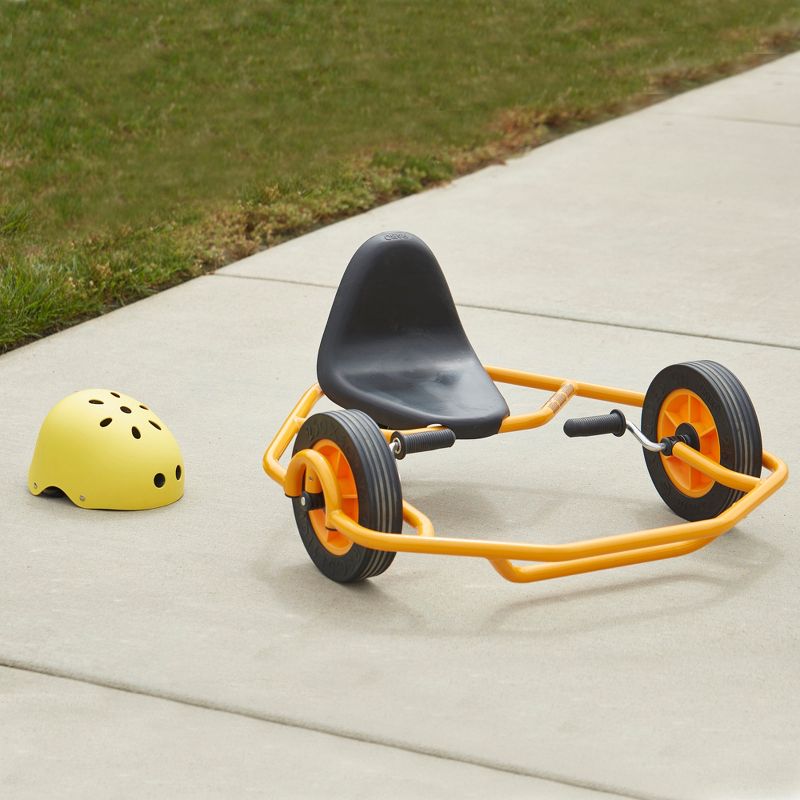 RABO powered by ECR4Kids My First Hand Cart, Industrial Grade Kids Bike – Yellow/Black