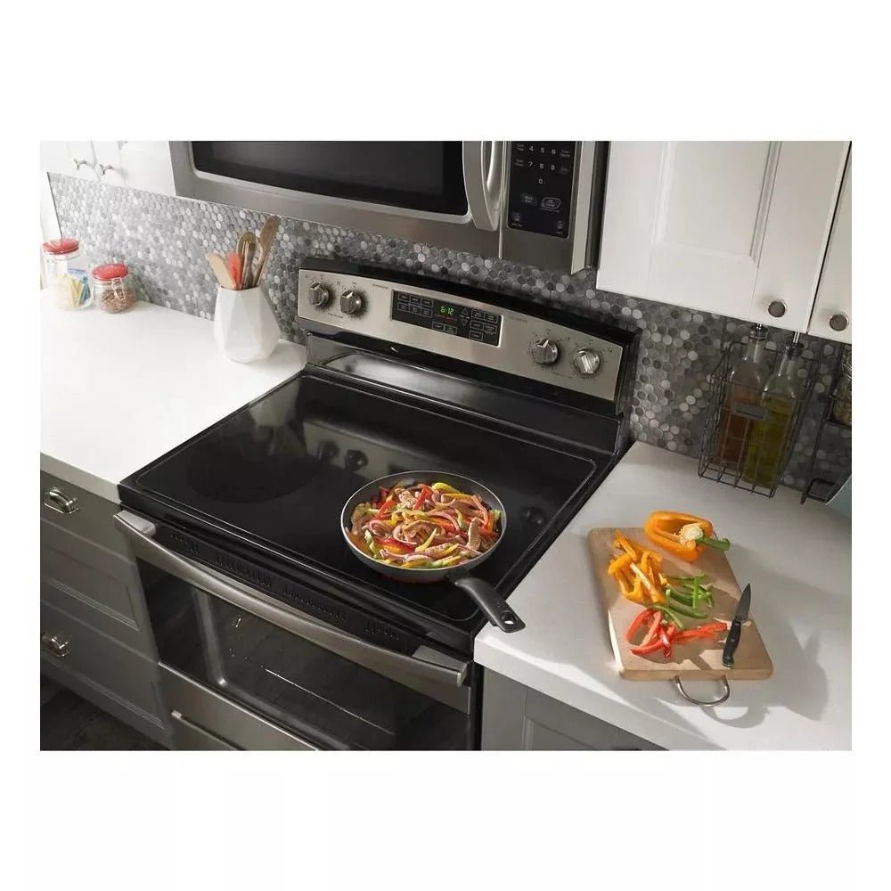 4.8 cu. ft. Electric Range in Stainless Steel - Stainless Steel
