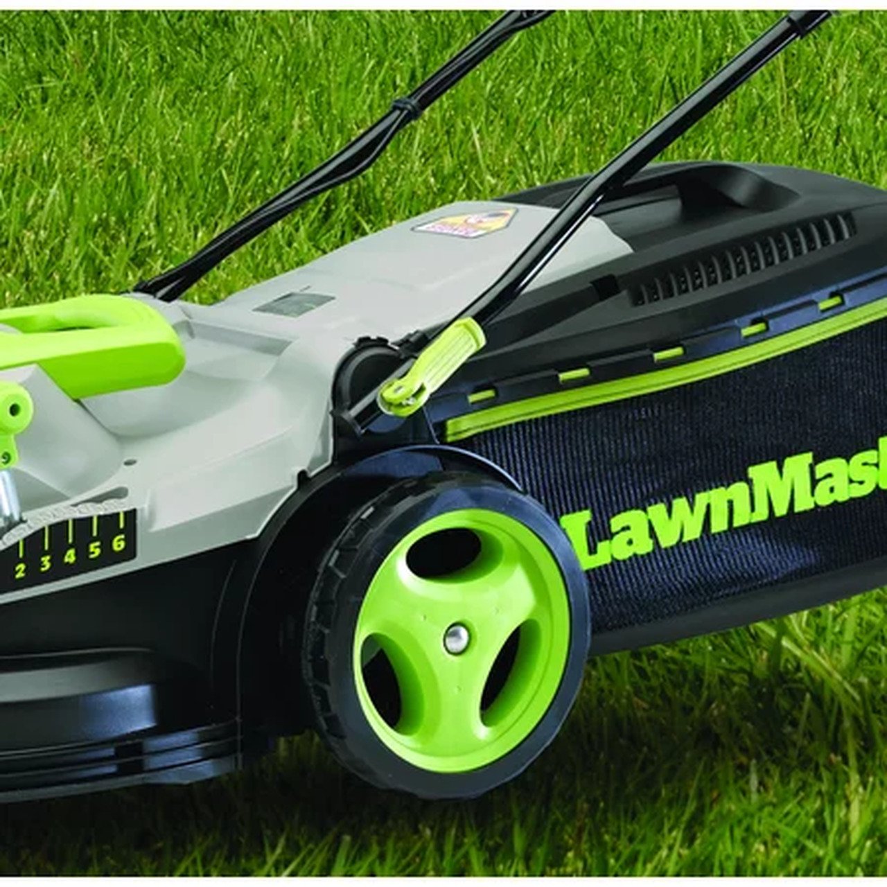 LawnMaster MEB1016M 10 Amp, 15-Inch Electric 2-in-1 Mower