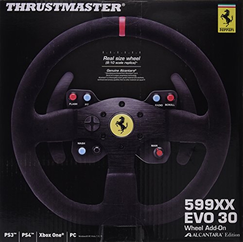 Thrustmaster 599XX Evo 30 Wheel Add-On Alcantara Edition (Xbox One/PS4/PS3/PC DVD)