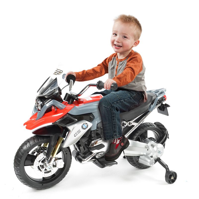 Rollplay 6V BMW Motorcycle Powered Ride-On – Red/Gray