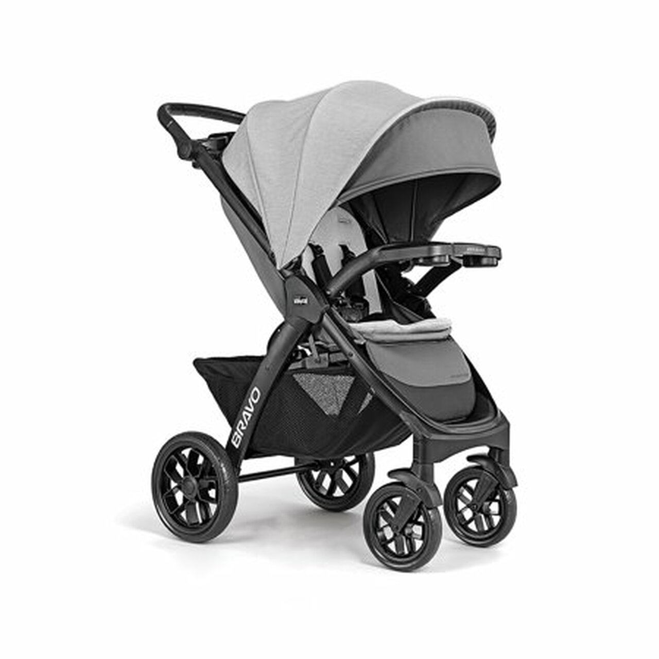 Chicco Bravo LE Trio Travel System, Driftwood