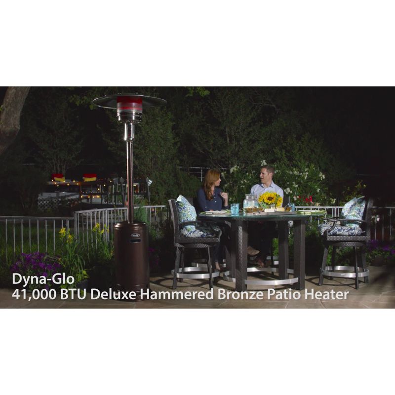 Deluxe Patio Heater Hammered Bronze – Dyna-Glo