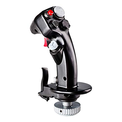 F-16C Viper Hotas Add-On Grip – Versatile Replica Fighter Aircraft Flight Stick for Flight Games and Simulations (Electronic Games)