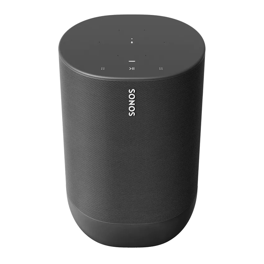 Sonos Move – Battery-powered Smart Speaker, Wi-Fi and Bluetooth with Alexa built-in – Black​​​​​​​