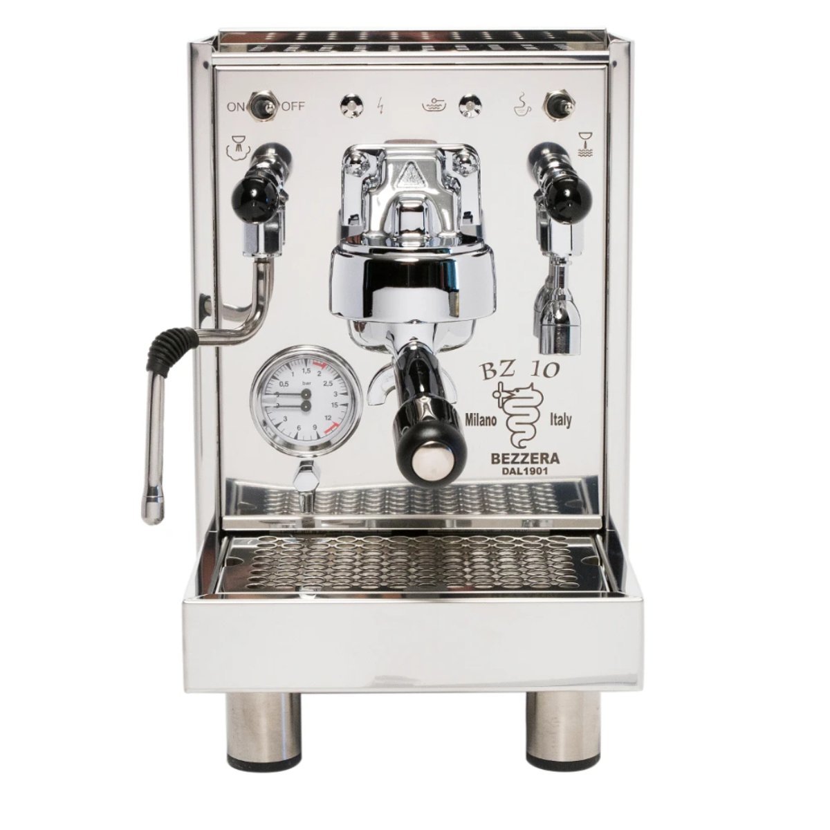 Bezzera BZ10P Espresso Machine (Stainless Steel)