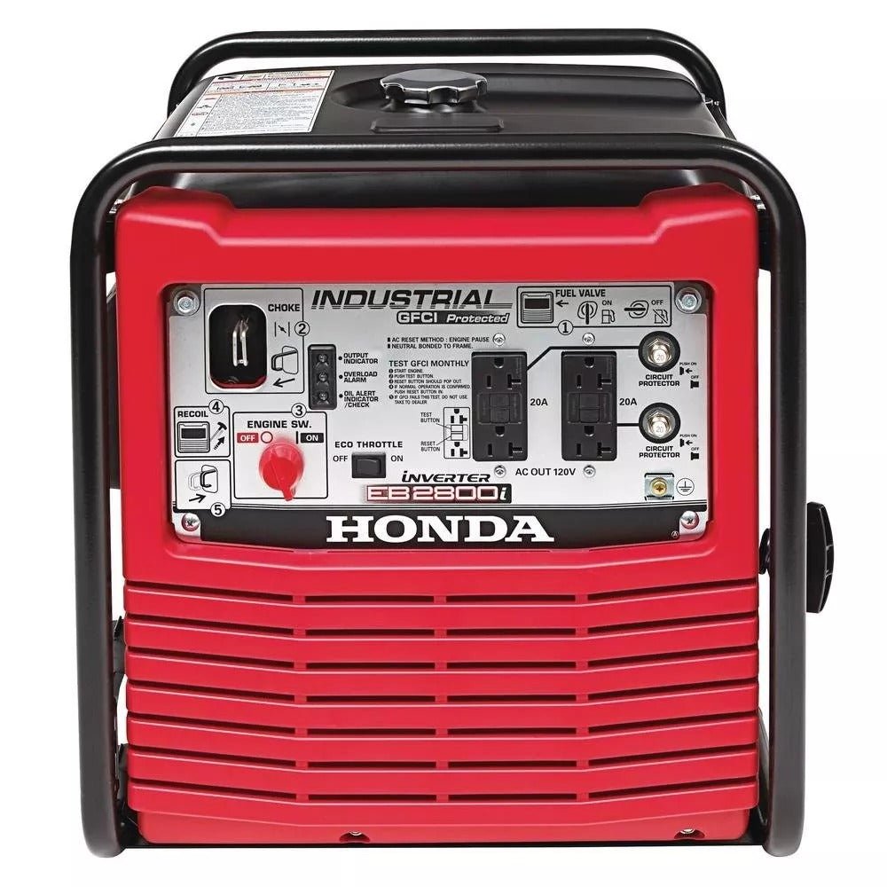 Honda 2,800-Watt Gasoline Powered Portable Industrial Inverter Generator