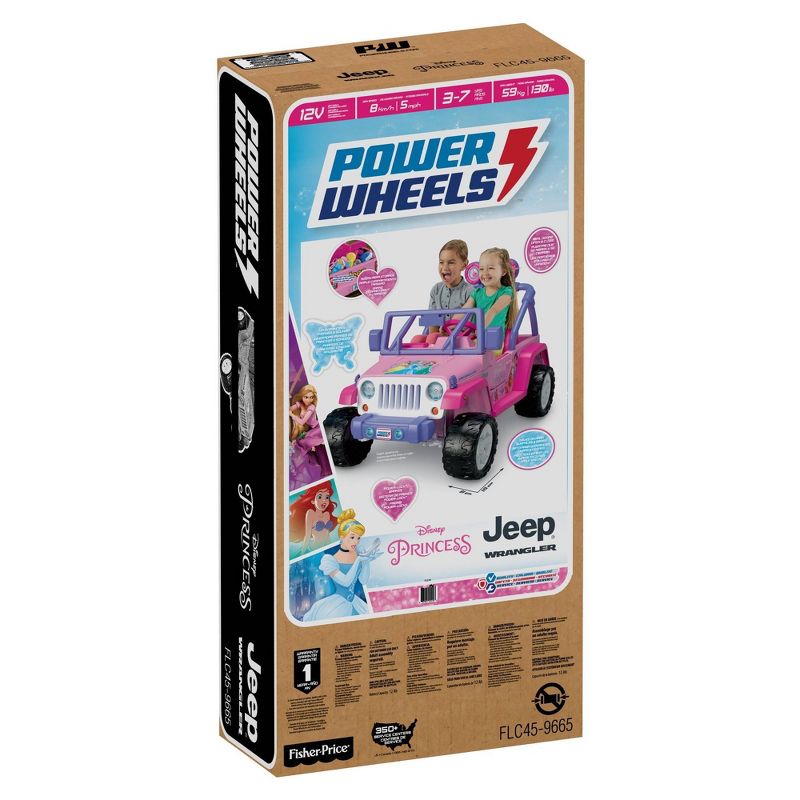 Power Wheels Disney Princess Jeep Wrangler