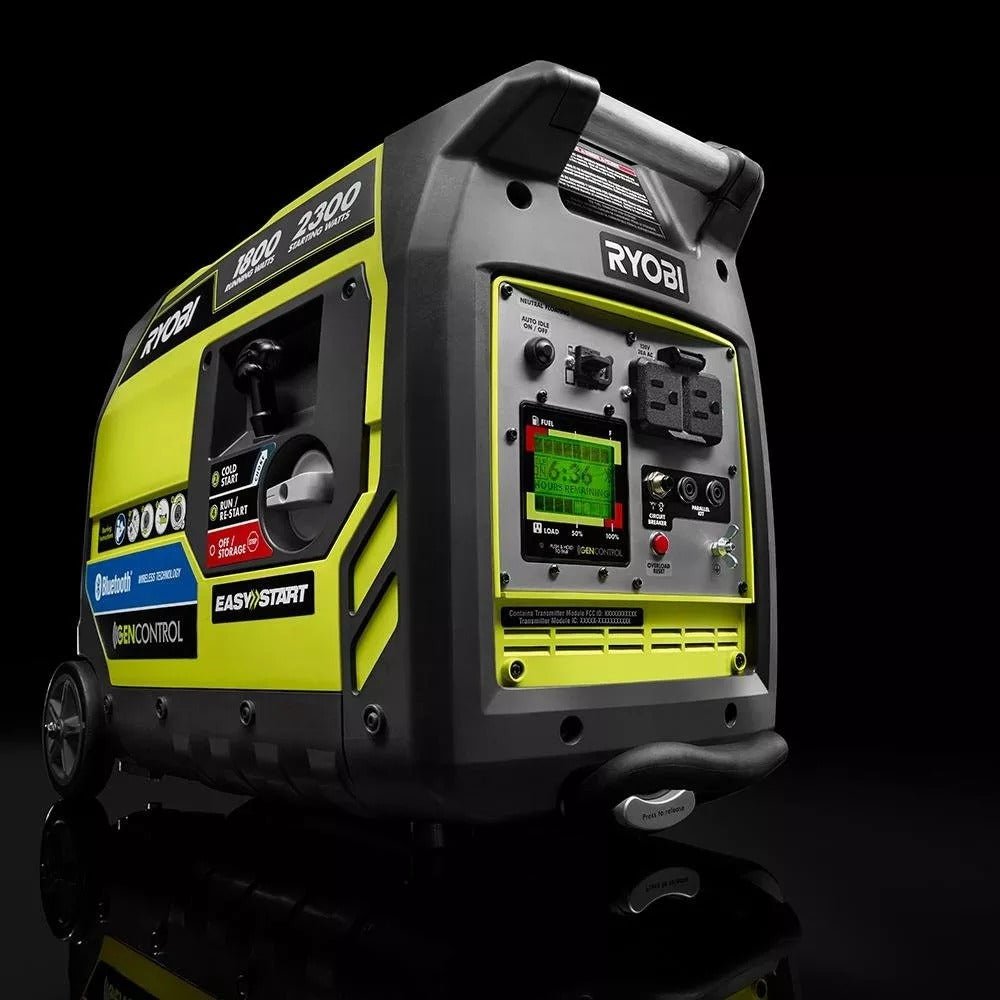Ryobi 2,300-Watt Super Quiet Gasoline Powered Generator