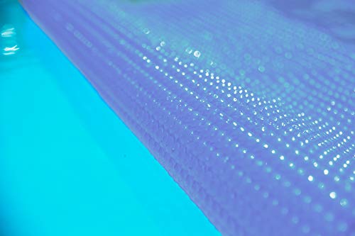 Sun2Solar Clear 18-Foot-by-40-Foot Rectangle Solar Cover | 1200 Series | Heat Retaining Blanket for In-Ground and Above-Ground Rectangular Swimming Pools | Use Sun to Heat Pool | Bubble-Side Down