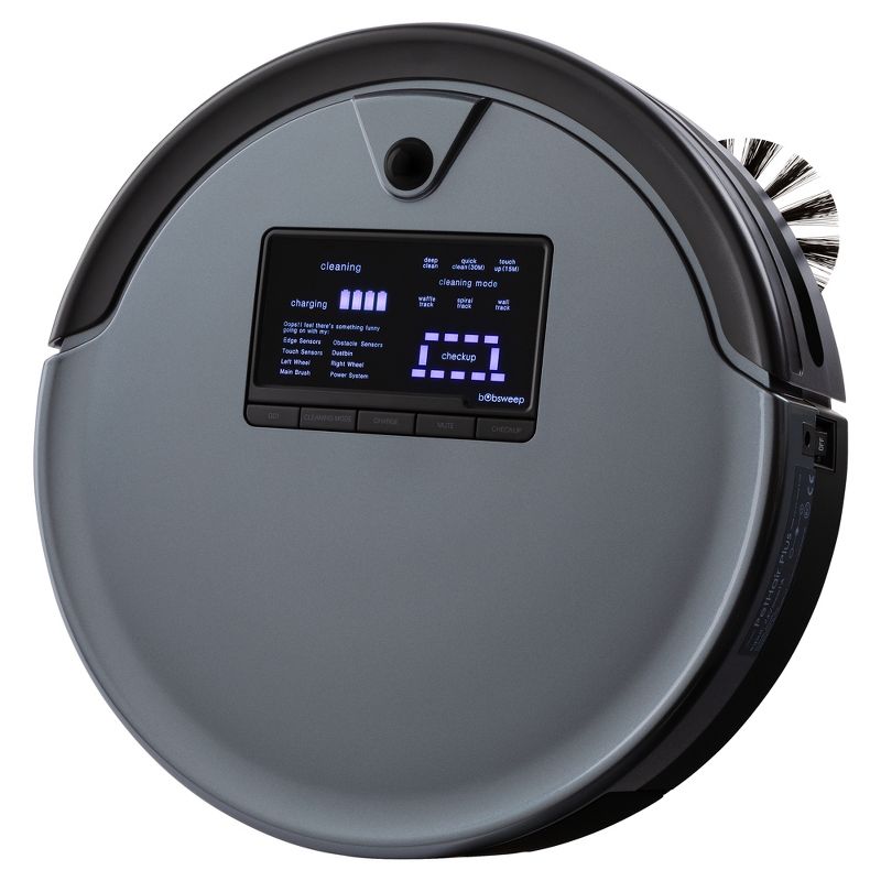 bObsweep PetHair Plus Robot Vacuum Cleaner and Mop – Gray – WPP56002