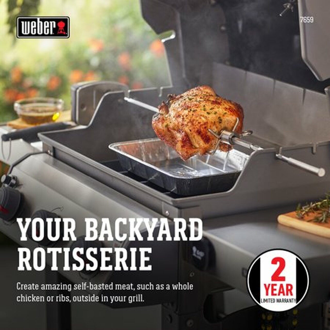 Weber Spirit II Rotisserie