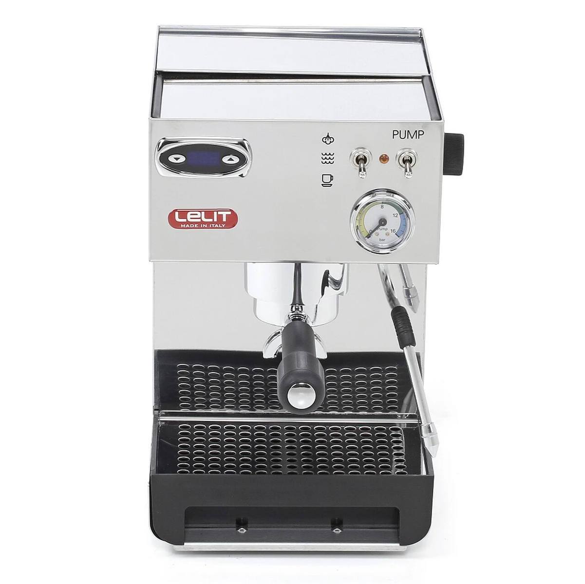 Lelit Anna 2 PL41TEM Espresso Machine with PID (Silver Stainless Steel)