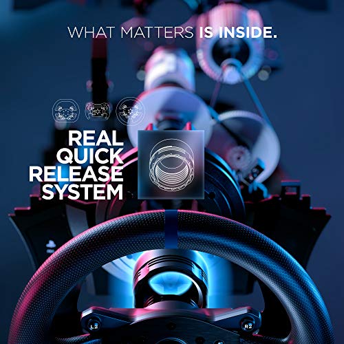 Thrustmaster T300 Racing Wheel Servo Base, (For Wheel and Pedals), PS4 and PC, Realsimulator Force Feedback, Brushless Motor, Dual-Belt System, Magnetic Technology, Works with PS5 Games (PS4/)