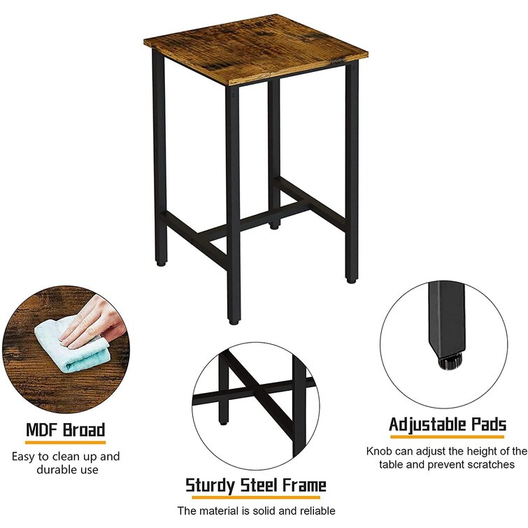 Emitte 2 - Person Counter Height Dining Set