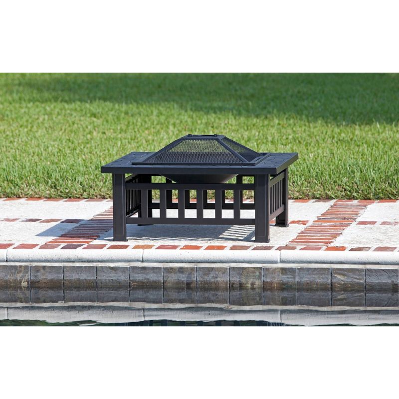 Stonemont Square Fire Pit – Fire Sense