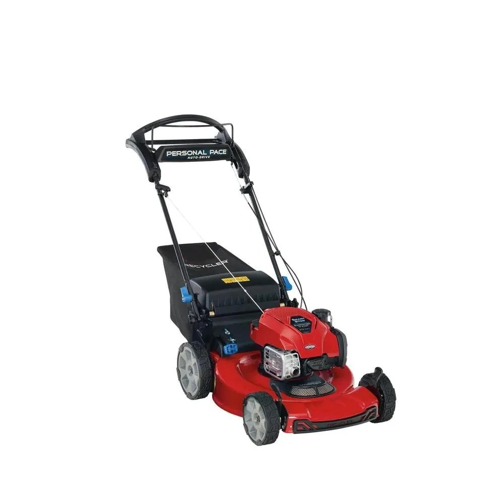 Recycler 22 in. Briggs & Stratton SmartStow Personal Pace High-Wheel Drive Gas Self Propelled Lawn Mower