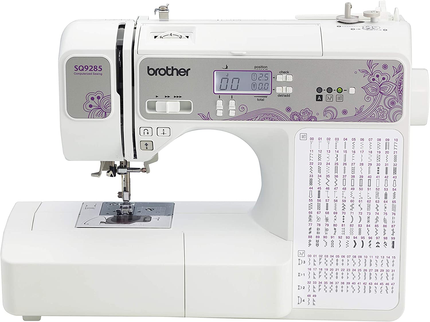 Brother 150-Stitch Computerized Sewing & Quilting Machine White