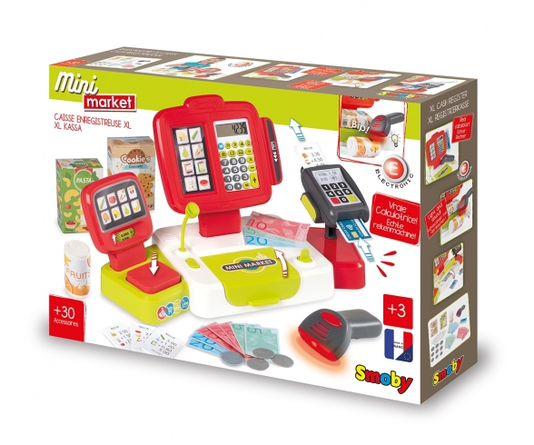 Grande Caisse Enregistreuse Rouge Accessoires