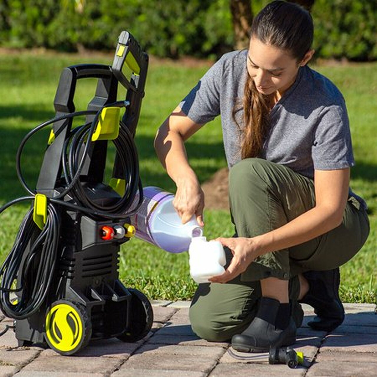 Sun Joe SPX2598-MAX 2000 PSI Electric Pressure Washer with Foam Cannon