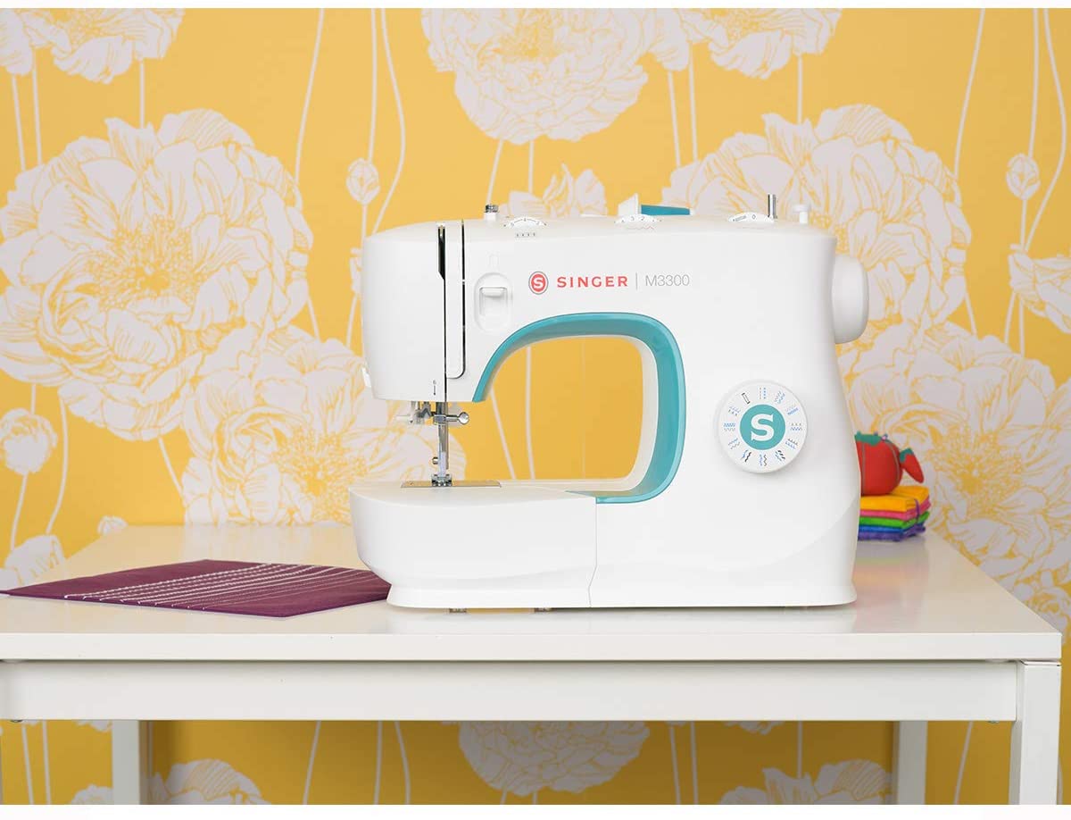 SINGER | M3300 Sewing Machine, Green