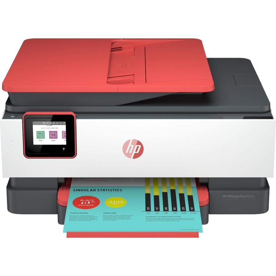 1L0H8A#B1H HP Officejet Pro 8000 8035e Wireless Inkjet Multifunction Printer – Color